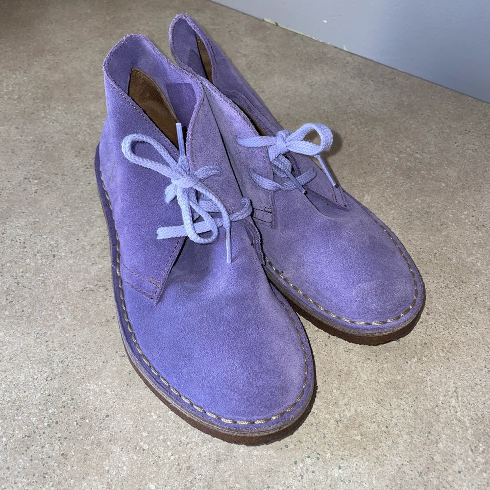 JCrew crew cuts Macalister suede short booties flats size 4